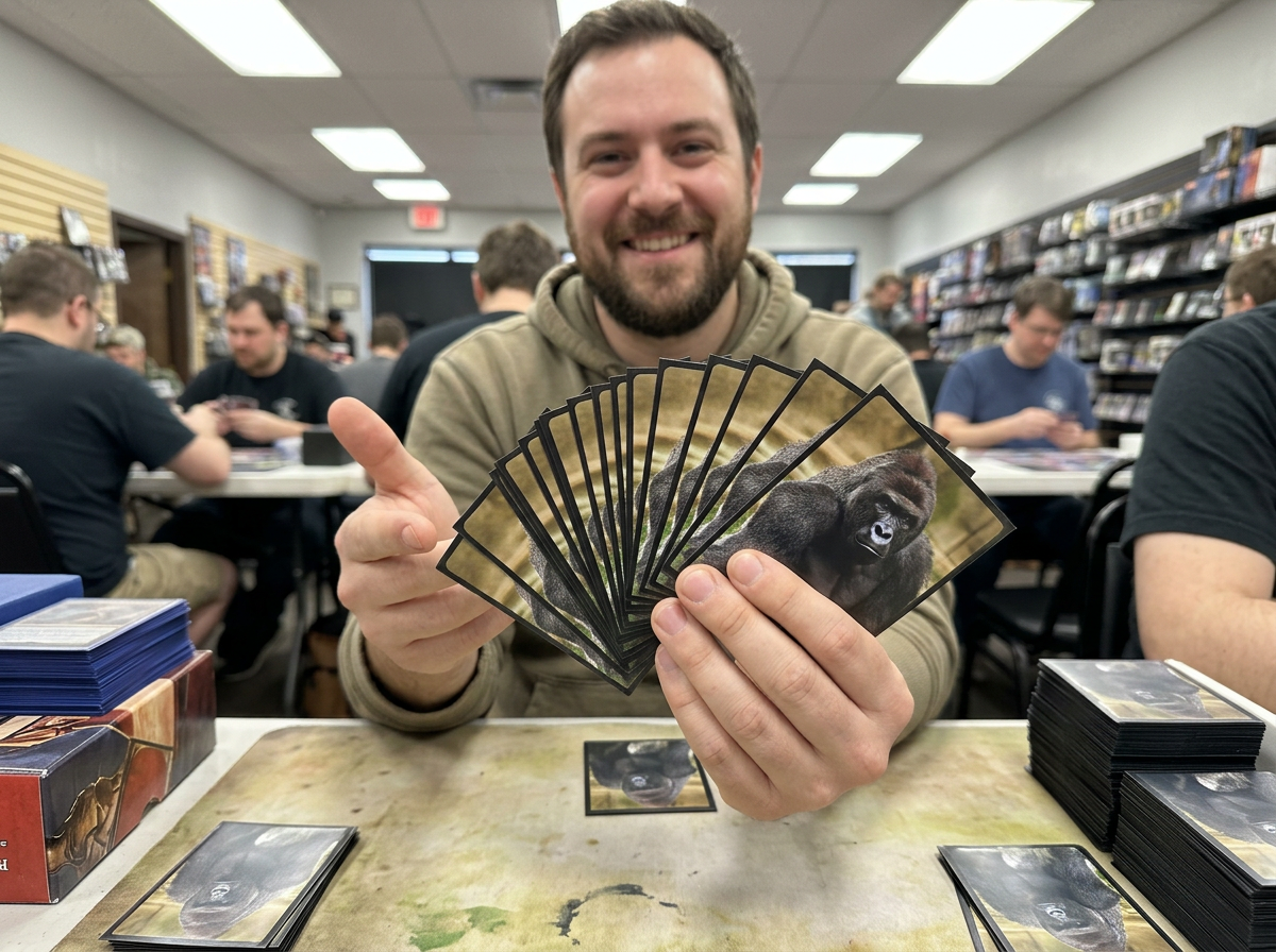 Elk Ridge Gaming custom TCG playmats, sleeves, deck boxes and slab cards
